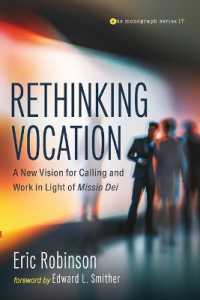 Rethinking Vocation (Evangelical Missiological Society Monograph") 〈17〉