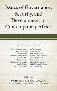 Issues of Governance, Security, and Development in Contemporary Africa