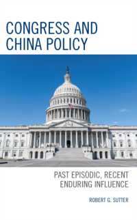 Congress and China Policy : Past Episodic, Recent Enduring Influence