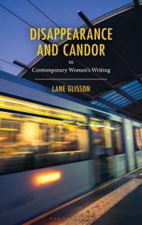 Disappearance and Candor in Contemporary Women's Writing