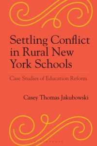 Settling Conflict in Rural New York Schools : Case Studies of Education Reform (Studies in Urban-rural Dynamics)