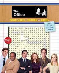 The Office Word Search, Coloring and Quotes : Plus Fill-in-the-Script Activity (Word Search, Coloring, and Activity)