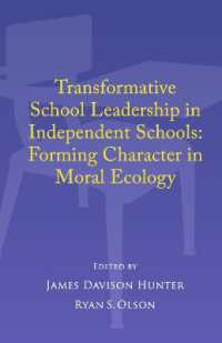 Transformative School Leadership in Independent Schools : Forming Character in Moral Ecology