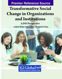 Transformative Social Change in Organizations and Institutions : A DEI Perspective