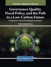 Governance Quality, Fiscal Policy, and the Path to a Low-Carbon Future : Perspectives from Developing Economies