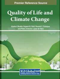 Quality of Life and Climate Change : Impacts, Sustainable Adaptation, and Social-Ecological Resilience