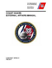 Coast Guard External Affairs Manual (COMDTINST M5700.13)