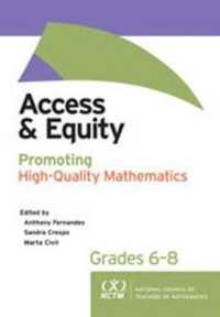 Access and Equity : Promoting High-Quality Mathematics in Grades 6-8 (Access and Equity: Promoting High-quality Mathematics Series)