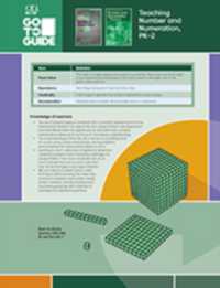 Go-to Guide Teaching Number and Numeration, PK-2