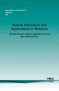 Robust Estimation and Applications in Robotics (Foundations and Trends® in Robotics)