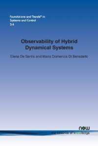 Observability of Hybrid Dynamical Systems (Foundations and Trends® in Systems and Control)