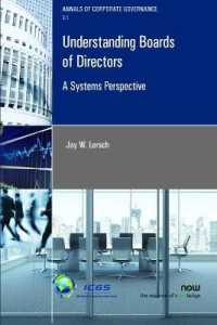 Understanding Boards of Directors : A Systems Perspective (Annals of Corporate Governance)