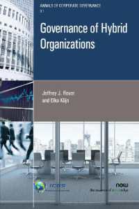 Governanace of Hybrid Organisations (Annals of Corporate Governance)