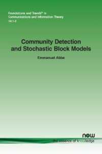 Community Detection and Stochastic Block Models (Foundations and Trends® in Communications and Information Theory)