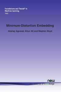 Minimum-Distortion Embedding (Foundations and Trends® in Machine Learning)