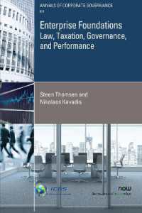 Enterprise Foundations : Law, Taxation, Governance, and Performance (Annals of Corporate Governance)