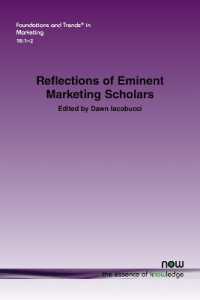 Reflections of Eminent Marketing Scholars (Foundations and Trends® in Marketing)