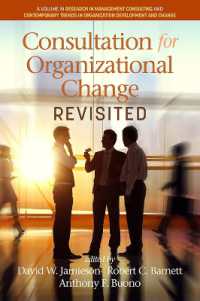 Consultation for Organizational Change Revisited (Research in Management Consulting)