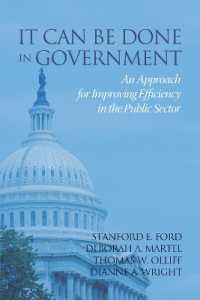 It Can Be Done in Government : An Approach for Improving Efficiency in the Public Sector