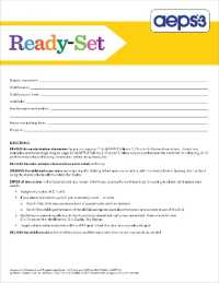 Assessment, Evaluation, and Programming System for Infants and Children (AEPS®-3) : Ready-Set （Looseleaf）