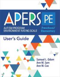 Autism Program Environment Rating Scale - Preschool/Elementary (APERS-PE) : User's Guide