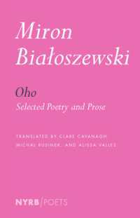 Oho: Selected Poems -- Paperback / softback （Main）
