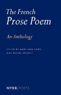 The French Prose Poem : An Anthology