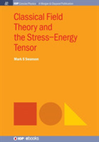 Classical Field Theory and the Stress-Energy Tensor (Iop Concise Physics)