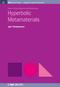 Hyperbolic Metamaterials (Iop Concise Physics)