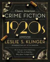 Classic American Crime Fiction of the 1920s -- Hardback