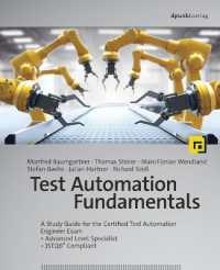 Test Automation Fundamentals : A Study Guide for the Certified Test Automation Engineer Exam * Advanced Level Specialist * ISTQB Compliant