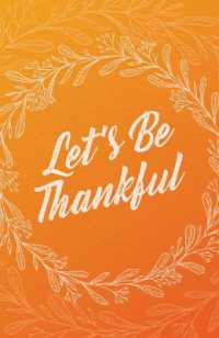 Let's Be Thankful (25-pack) -- Paperback / softback