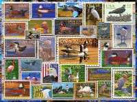 Birds of Our Shores Stamps Puzzle : 1000 Piece （PZZL）