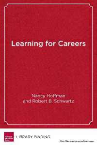 Learning for Careers : The Pathways to Prosperity Network (Work and Learning Series)