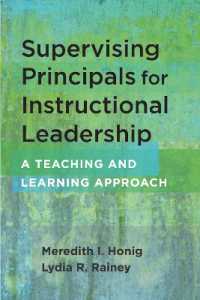 Supervising Principals for Instructional Leadership : A Teaching and Learning Approach