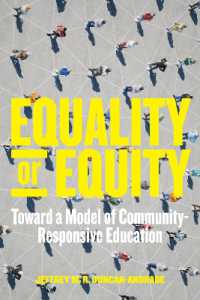 Equality or Equity : Toward a Model of Community-Responsive Education (Race and Education)