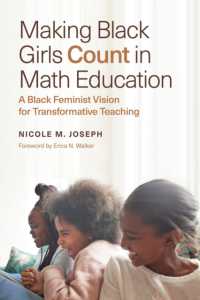 Making Black Girls Count in Math Education : A Black Feminist Vision for Transformative Teaching