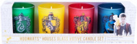 Harry Potter: Hogwarts Houses Glass Votive Candle Set (Luminaries)