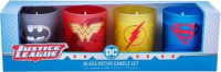 DC Comics: Justice League Glass Votive Candle Set (Luminaries)