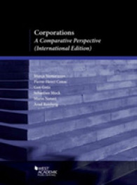 Corporations : A Comparative Perspective (International Edition) (Coursebook)