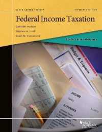 米国連邦所得税法の概要（第１５版）<br>Black Letter Outline on Federal Income Taxation (Black Letter Outlines) （15TH）