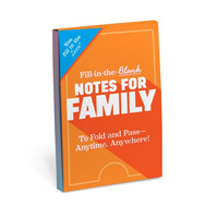 Fill in the Blank Notes for Family (You Fill in the Love) （NCR）