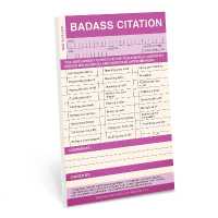 Knock Knock Badass Sticky Citation Pad