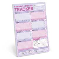 Knock Knock Movement & Exercise Tracker Big & Sticky Notepads