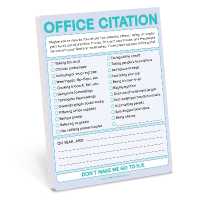 Knock Knock Office Citation Nifty Note (Pastel Version)