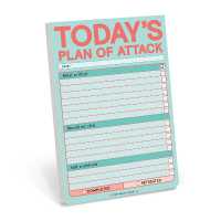 Knock Knock Today's Plan of Attack Great Big Stickies (Pastel Version)