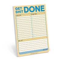 Knock Knock Get Shit Done Great Big Stickies (Pastel Version)