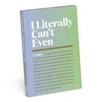 Knock Knock Literally Can't Even Mini Inner Truth Journal (Pastel Version)