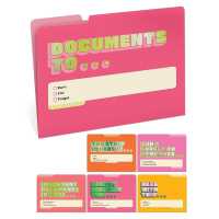 Burn/File/Forget File Folders (Knock Knock File Folders)