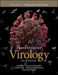 ウイルス学の原理（第５版・全２巻）第２巻：病原性と制御<br>Principles of Virology, Volume 2 : Pathogenesis and Control (Asm Books) （5TH）